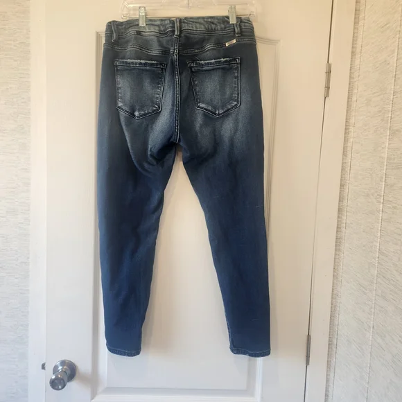 KanCan Women's Skinny Jeans - Blue - Picture 2 of 4